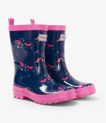 Constellations Shiny Rainboots
